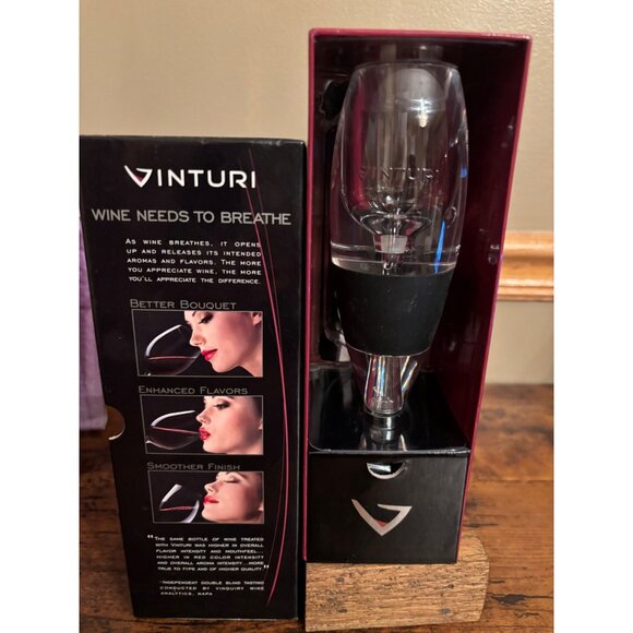 Vinturi Essential Wine Aerator With Box Red Wine Accessory - Picture 6 of 12